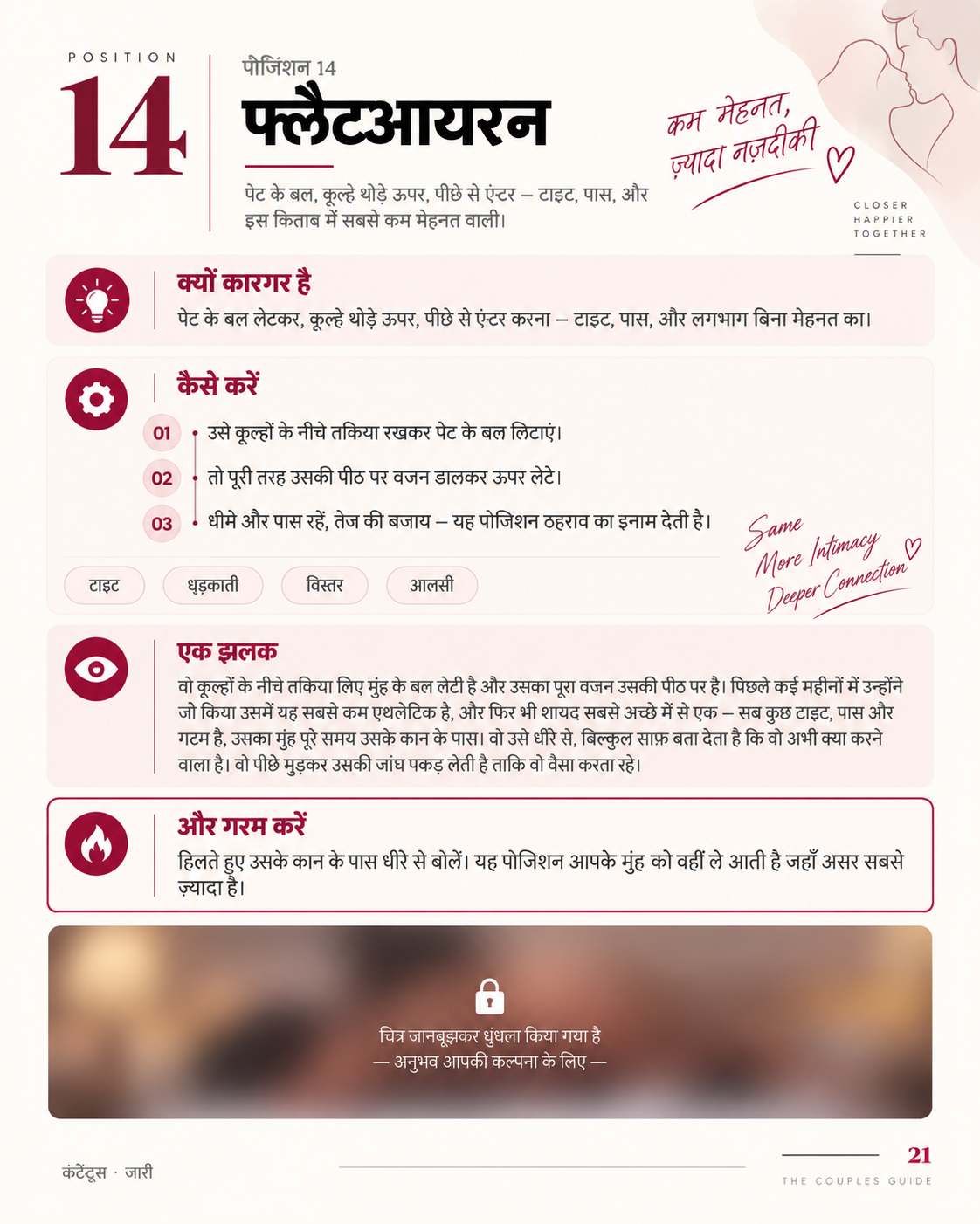 Hindi position page — Flatiron
